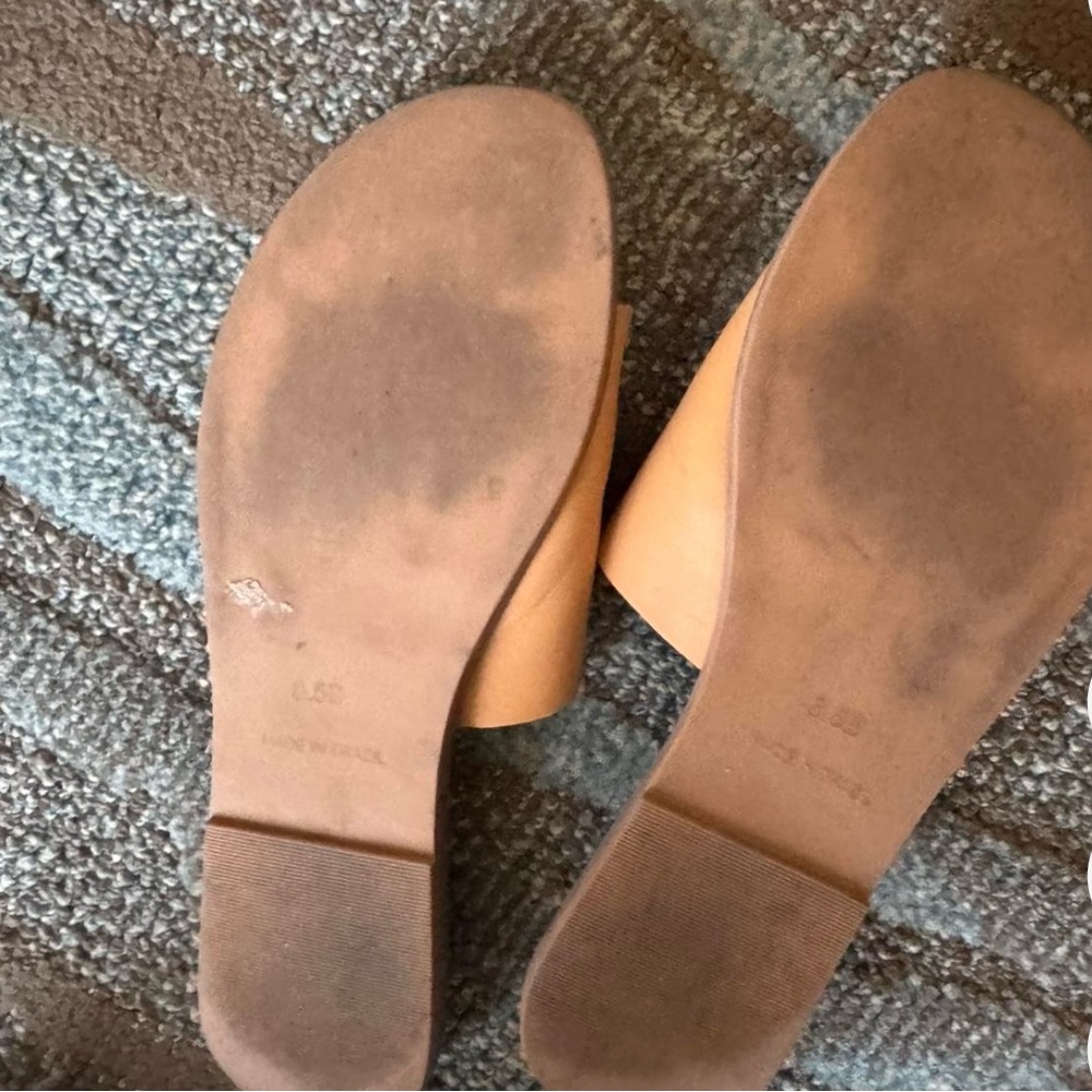 Splendid Camel Slide Sandals - Picture 2 of 2